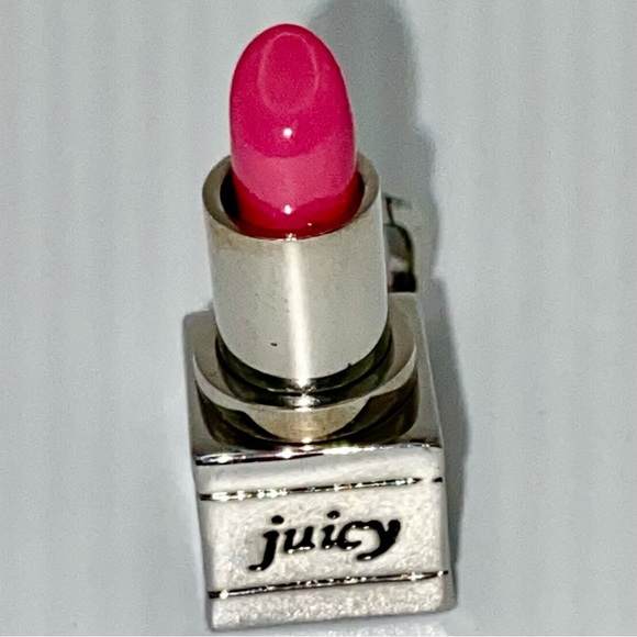 Juicy Couture Jewelry - Juicy Couture silver tone and pink lipstick charm